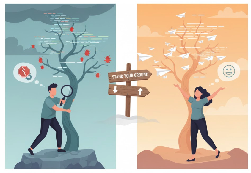 When to Stand Your Ground — and When to Let Go